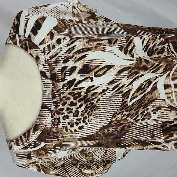 Chico's Abstract Print Blouse - Picture 2 of 9